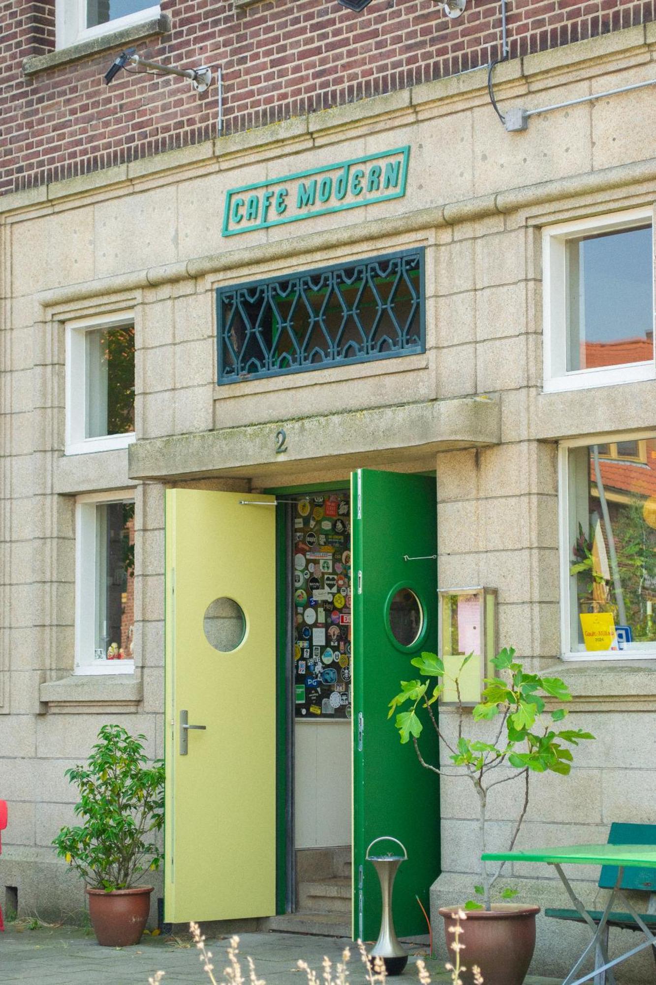 Cafe Modern Otel Amsterdam Dış mekan fotoğraf