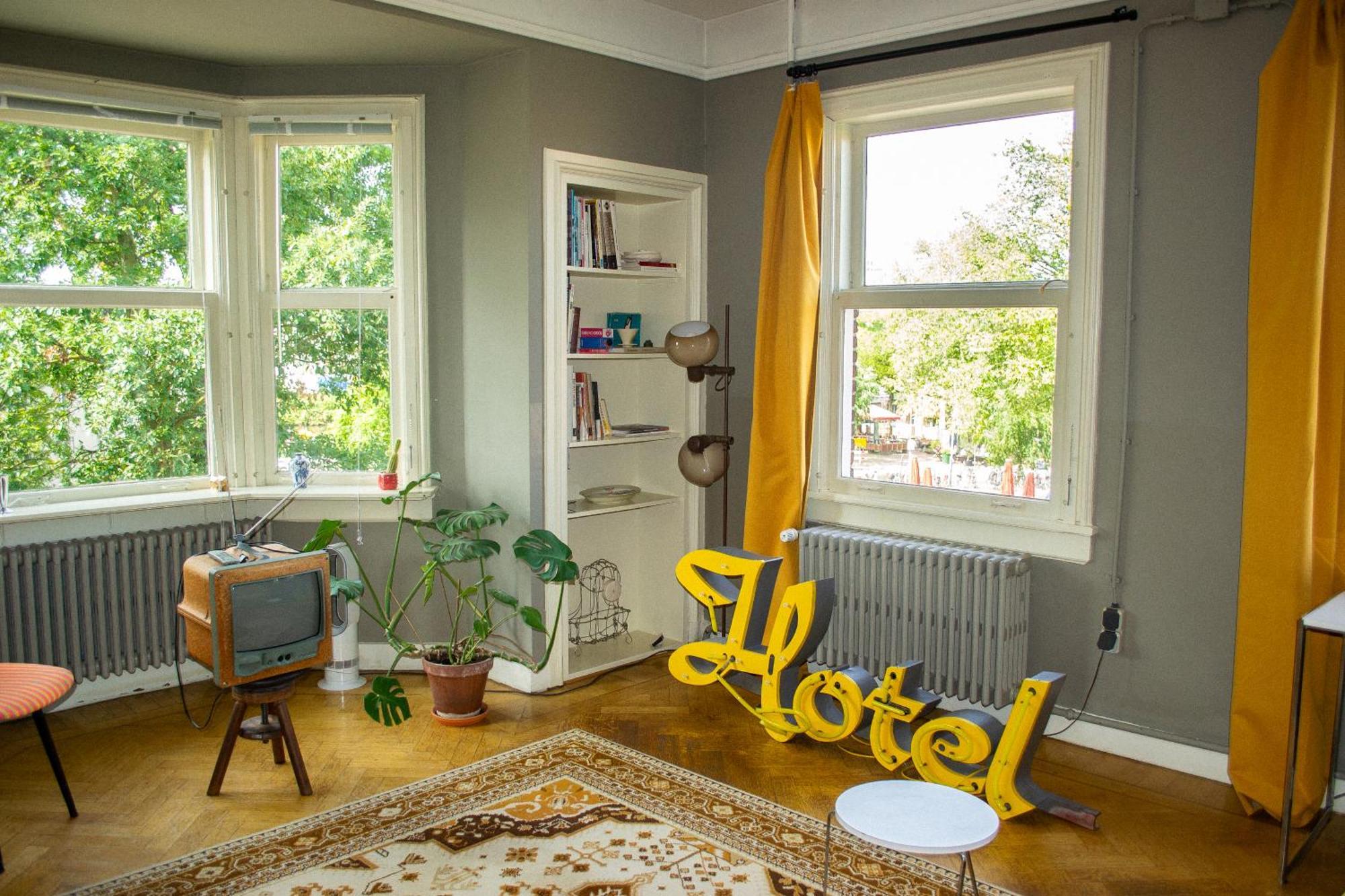Cafe Modern Otel Amsterdam Dış mekan fotoğraf